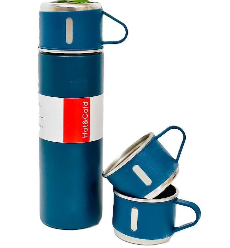 فلاسک استیل + لیوان 500ML