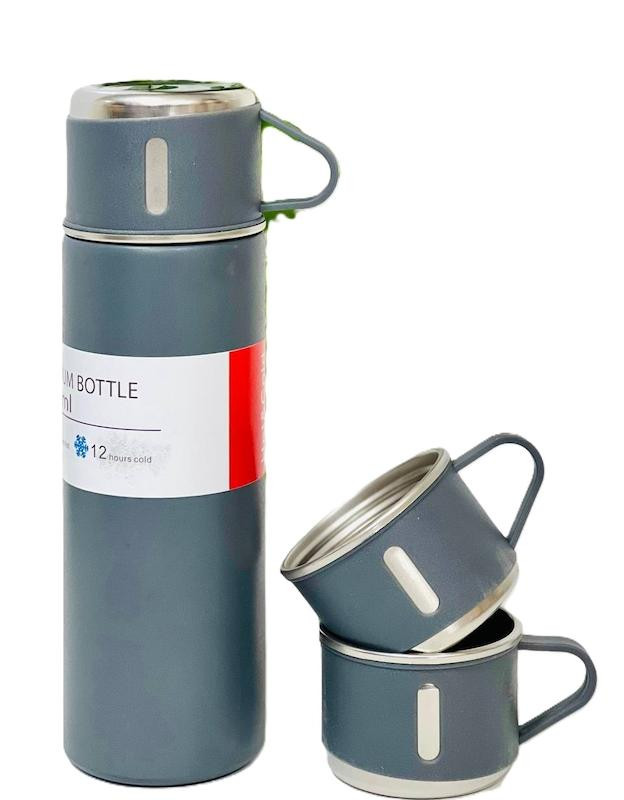فلاسک استیل + لیوان 500ML
