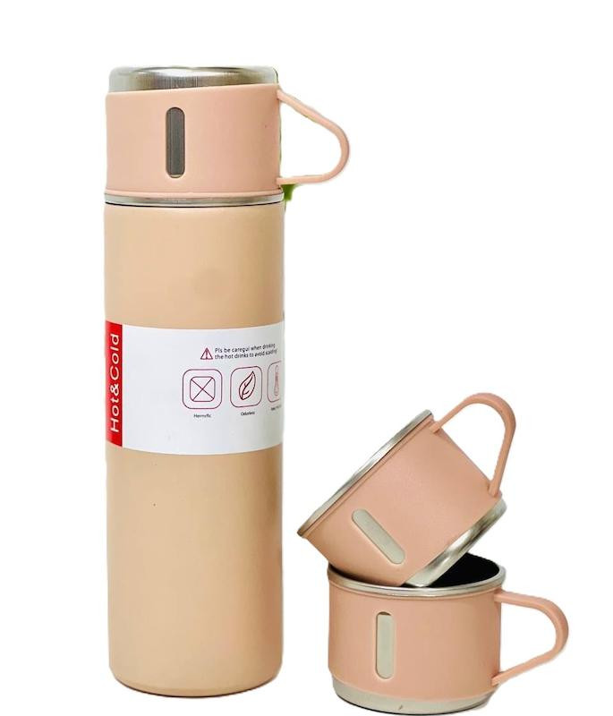 فلاسک استیل + لیوان 500ML