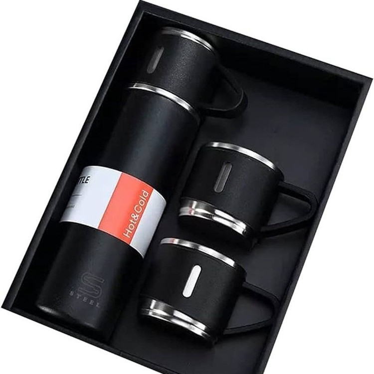 فلاسک استیل + لیوان 500ML